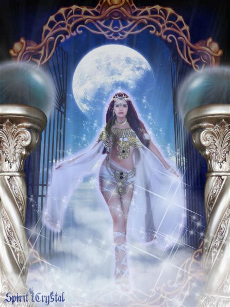 Spirit Crystal Moon Goddess By Spiritcrystal On Deviantart