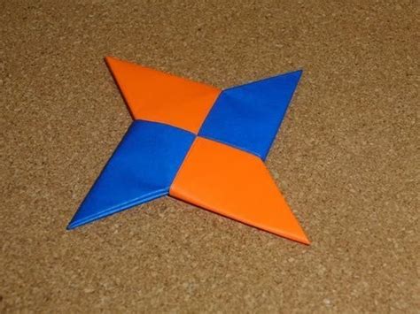 Daily Origami: 068 - Ninja Star (Shuriken) - YouTube
