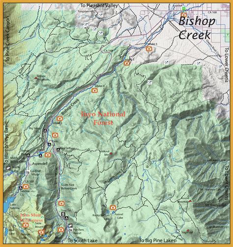 Bishop Ca Map