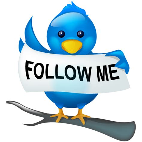 Follow Me Icon Free Large Twitter Icons SoftIcons Com