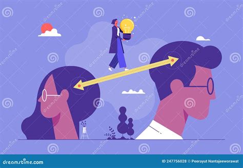 Exchanging Idea Vector Concept Stock Vector Illustration Of Business
