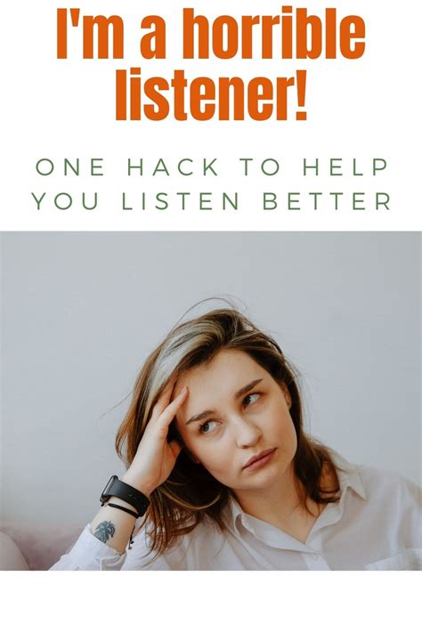 How To Be A Better Listener 4 Hats And Frugal
