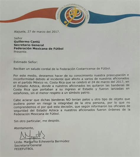 Obtener Ejemplo De Carta De Renuncia Sin Preaviso Costa Rica
