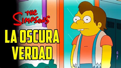 Los Simpson Nelson Conoce El Oscuro Secreto Youtube