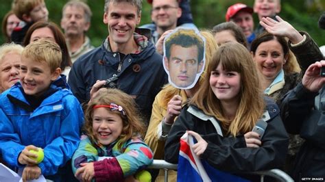 Bbc News In Pictures Murray Mania In Dunblane