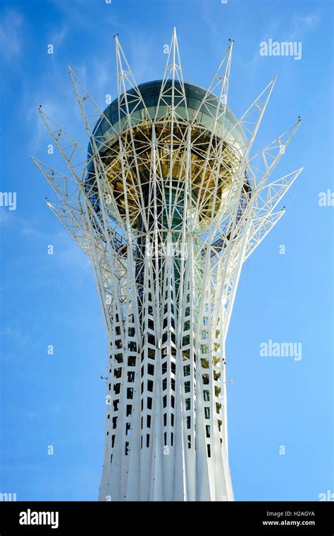 Bayterek Monument And Observation Tower Astana The Capital Of