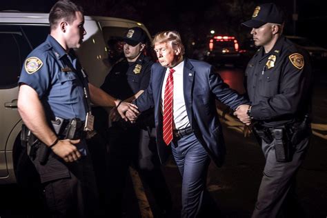 Viral Images Of Donald Trump Getting Arrested Are Totally Fake For Now