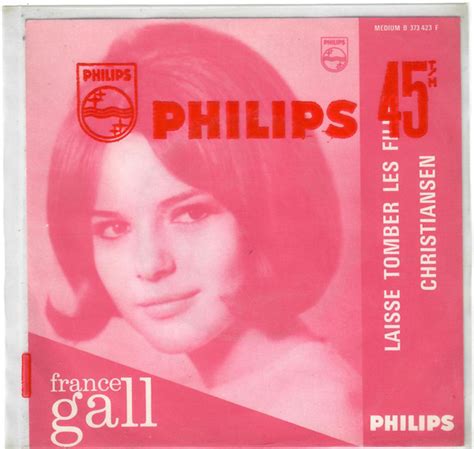 France Gall Laisse Tomber Les Filles Christiansen Releases Discogs