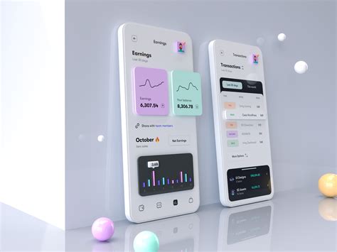 Simple Phone Mockup For Anaylytics Ui By Tran Mau Tri Tam For Ui8 On
