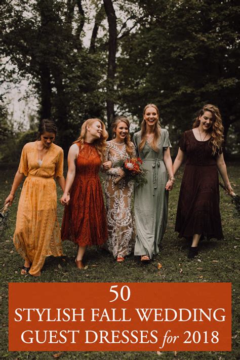 50 Stylish Fall Wedding Guest Dresses For 2018 Junebug Weddings