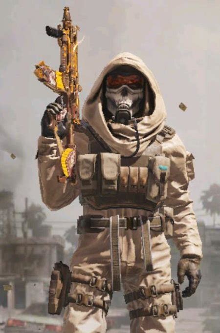 Ghost Hazmat Epic Soldier In Call Of Duty Mobile Codmgg