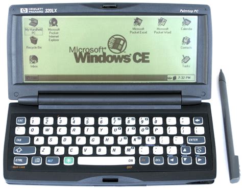 Hewlett Packard Hp 320lx Palmtop Computer 1997 Custom Computer Old
