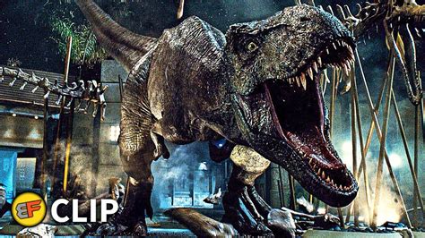 Jurassic World Indominus Rex Vs Tyrannosaurus Rex Final Battle Scene