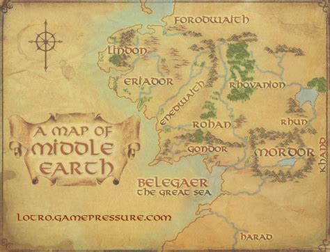 72 Lord Of The Rings Map Wallpaper Wallpapersafari