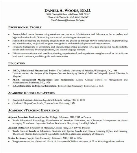10+ free best teacher resume templates for download in 2020. Resume Templates For Special Education Teachers - RESMUD