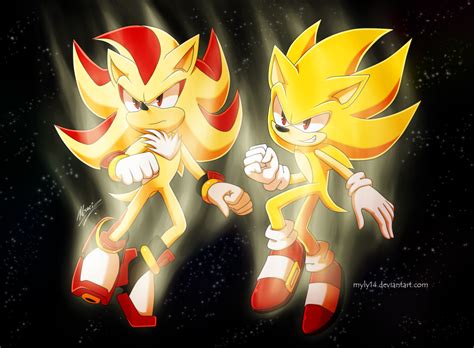 Shadow The Hedgehog And Sonic The Hedgehog Super Shadow And Super