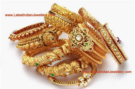 Check out our bangle gold design selection for the very best in unique or custom, handmade pieces from our shops. Latest Gold Bangle Kadas from Hiya - Latest Indian ...