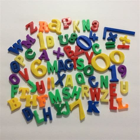 Alphabet Magnetic Lettersnumbers