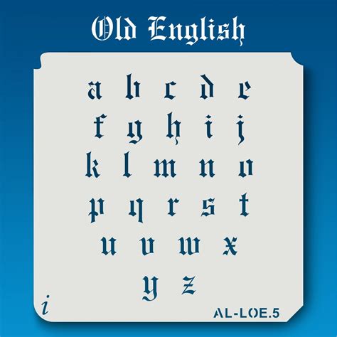5 Best Images Of Printable Old English Alphabet A Z Old English