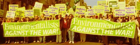 Environmentalists Against War