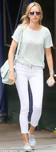 Karolina Kurkova Sticks To Super Skinny Jeans As She Squeezes Her Slim