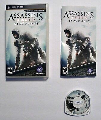 Assassin S Creed Bloodlines For Sony Playstation Portable Psp Cib Video