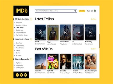 Austin swift, the younger brother of music superstar taylor swift, has landed a new movie role! IMDB Landing Page Redesign | Movie showtimes, Latest ...