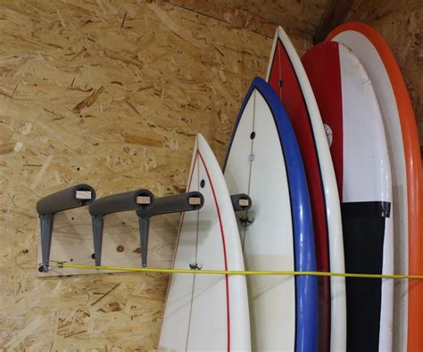 Diy Surfboard Rack 5 Steps With Pictures Instructables