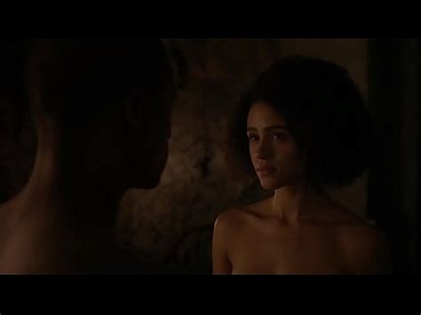 Missandei Grey Worm Nathalie Emmanuel Game Of Thrones Sex Scene