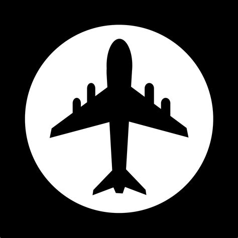 Airplane Icon 582459 Vector Art At Vecteezy