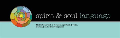 Spirit And Soul Language