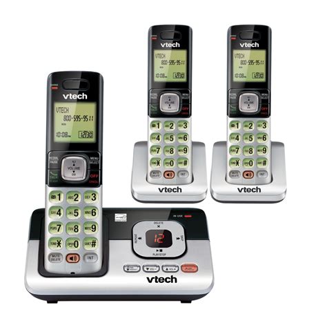 Vtech Cs6649 Dect 60 Expandable Cordedcordless Phone With Answering