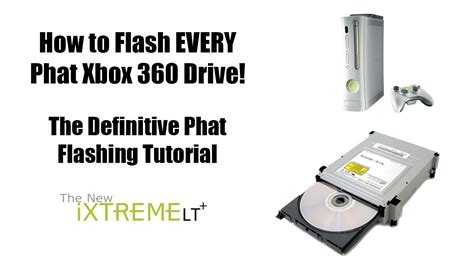 How To Flash Every Phat Xbox 360 Drive Youtube