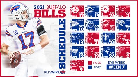 13 Takeaways From The Buffalo Bills 2021 Schedule Release