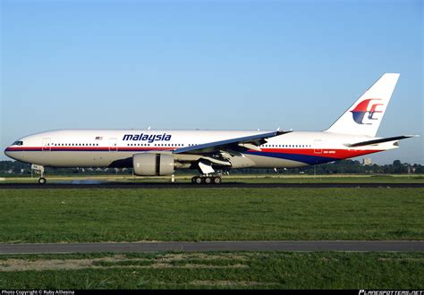 9m Mrb Malaysia Airlines Boeing 777 2h6er Photo By Ruby Alllesina Id