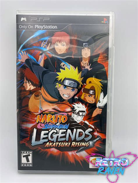 Naruto Shippuden Legends Akatsuki Rising Playstation Portable Psp