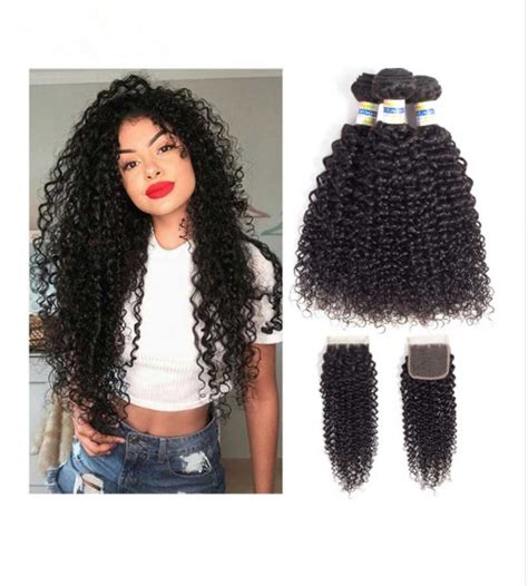 Double Weft Kinky Curly Cambodian Virgin Hair 100 Remy Human Hair Extensions