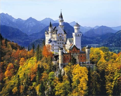 King Ludwig Iis Famous Fairy Tale Castle Neuschwanstein