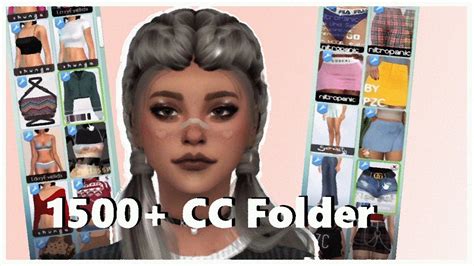 The Sims 4 Cc Folder 1500 Alpha Cc Youtube
