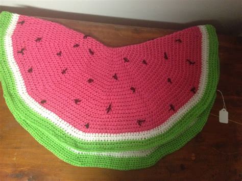 Crochet Watermelon Blanket Etsy