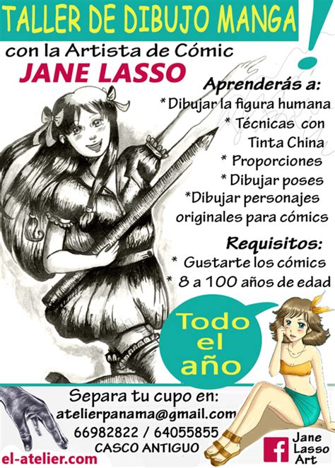 Dibujos Y Sketches De Jane Lasso Cursos De Dibujo Manga En Panamá 2014