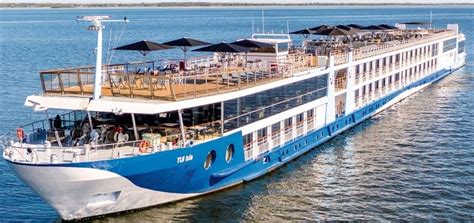 tui river cruises new ship sets sail for germany