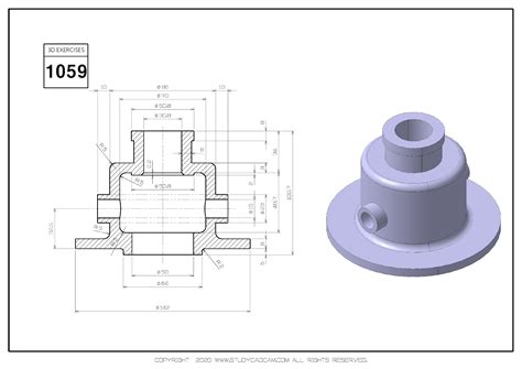 3d Cad Exercises 1059