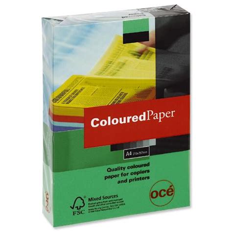Buy Canon Coloured Paper Multifunctional Ream Wrapped 80gsm A4 Deep