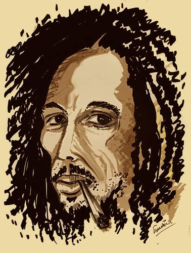 How to draw cartoons updated their business hours. BOB MARLEY By ismail dogan | Media & Culture Cartoon ...