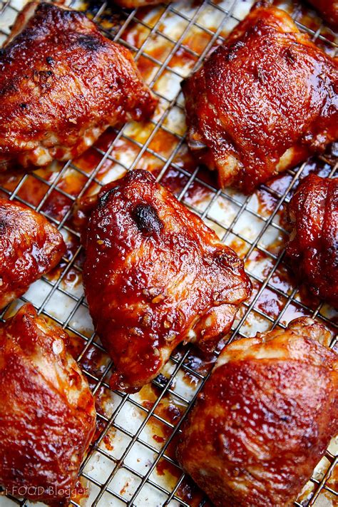 Baked Bbq Chicken Thighs Craving Tasty