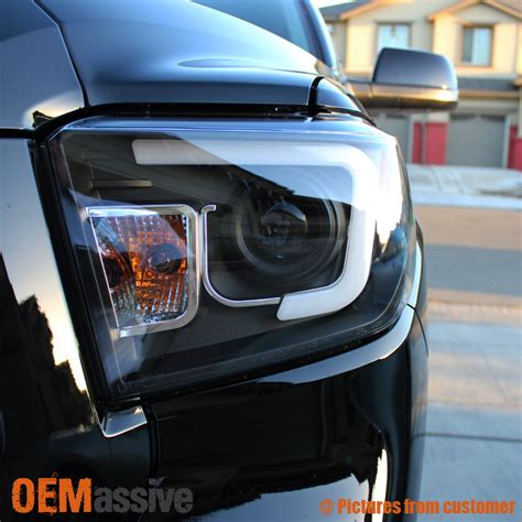 2014 2015 2016 Tundra Sr/Sr5/Limited/Trd Pro Black DRL LED Projector