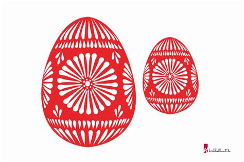 Wir zeigen ihnen jede menge bunte eier, süße häschen und viele dekoideen zum selbermachen. Osterei Vorlage » PDF zum Ausdrucken | Kribbelbunt