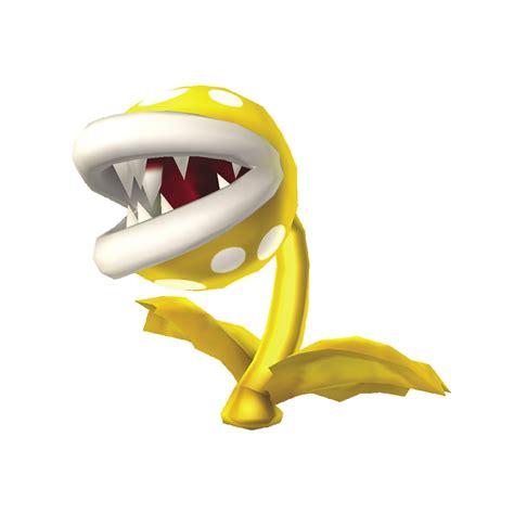 Gold Piranha Plant Super Mario Wiki The Mario Encyclopedia