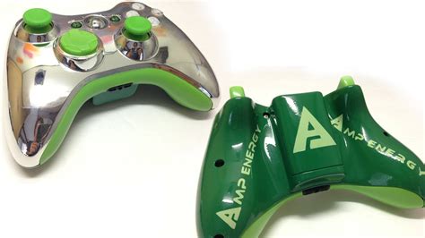 Amp Custom Xbox 360 Controller Acidic Controllers Youtube
